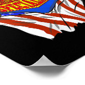 Poster Femens Funny Super De l'environnement Protection (Coin)