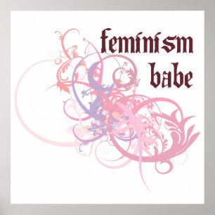 Poster Feminism Babe
