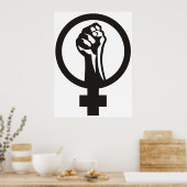 Poster féminisme anarchique (Cuisine)