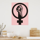 Poster féminisme anarchique (Cuisine)