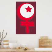 Poster Féminisme islamique (Cuisine)