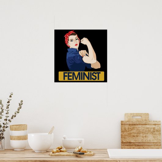 Poster Féministe (Cuisine)