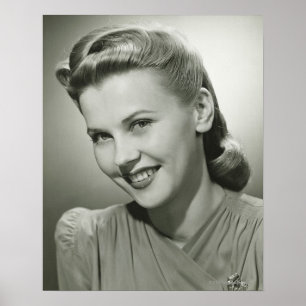 Poster Femme 2 de sourire