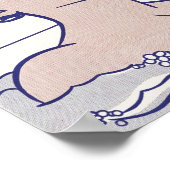 Poster Femme à Bath par Roy Lichtenstein (Coin)