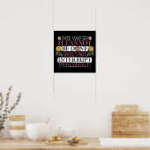 Poster Femme à la tête (Cuisine)