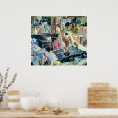 Poster Femme à repasser, 1912 (Cuisine)