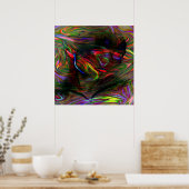 Poster Femme Abstraite deux (Cuisine)