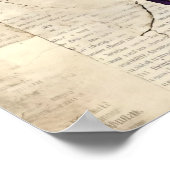 Poster Femme Afro-Américaine Steampunk (Coin)