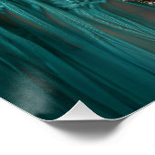 Poster Femme Âgée Glamour audacieuse mode de luxe (Coin)