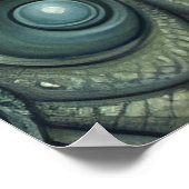 Poster Femme Alien Imaginaire (Coin)