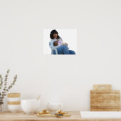 Poster Femme allaitant (Cuisine)