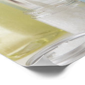 Poster Femme allongée sur la table du spa (Coin)