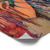 Poster Femme amérindienne, Mucha (Coin)