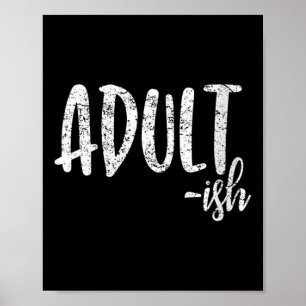 Poster Femme Amusante Chemise Cadeau Anniversaire Pour 18