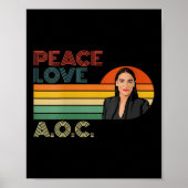 Poster Femme Aoc Alexandria Ocasio-cortez First Femme P (Devant)