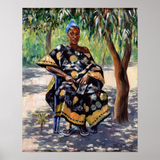 Poster Femme assise 2004 (Devant)