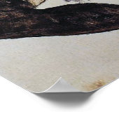 Poster Femme assise, Egon Schiele, 1917, 16W x 24H (Coin)