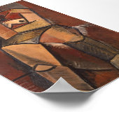 Poster Femme assise par Pablo Picasso (1908) (Coin)