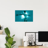 Poster Femme atomique (Bureau à domicile)