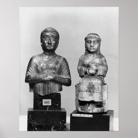 Poster Femme au châle (Devant)