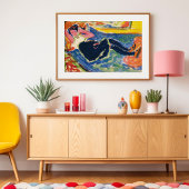 Poster Femme aux bas noirs | Ernst Ludwig Kirchner