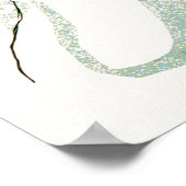 Poster Femme aux fleurs (Coin)