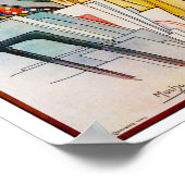 Poster Femme avec du pavot, Mucha (Coin)