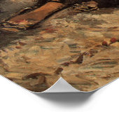 Poster Femme Avec Fans (Coin)