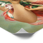 Poster Femme avec Lily | Louis Prang & Co. (Coin)