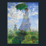 Poster Femme avec Parasol, Madame Monet et Son Fils<br><div class="desc">Femme au parasol, Madame Monet et son fils par Claude Monet Vintage Fine Art</div>