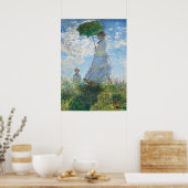 Poster Femme avec Parasol, Madame Monet et Son Fils (Cuisine)