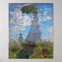 Femme avec Parasol, Monet