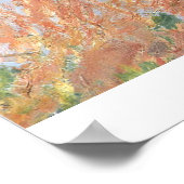 Poster Femme avec parasol par Claude Monet (Coin)