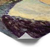 Poster Femme avec un ruban de velours, vers 1915 (Coin)