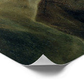 Poster Femme avec un verre de vin (Coin)