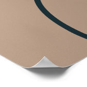 Poster Femme Boho Soleil (Coin)