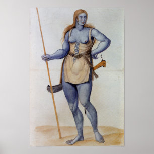 Poster Femme britannique