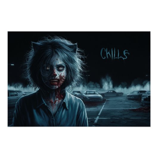 Poster Femme Chat 06 Perfect Poster (Voorkant)