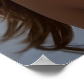 Poster Femme chaude sur le toit (Coin)