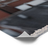 Poster Femme chaude sur le toit (Coin)