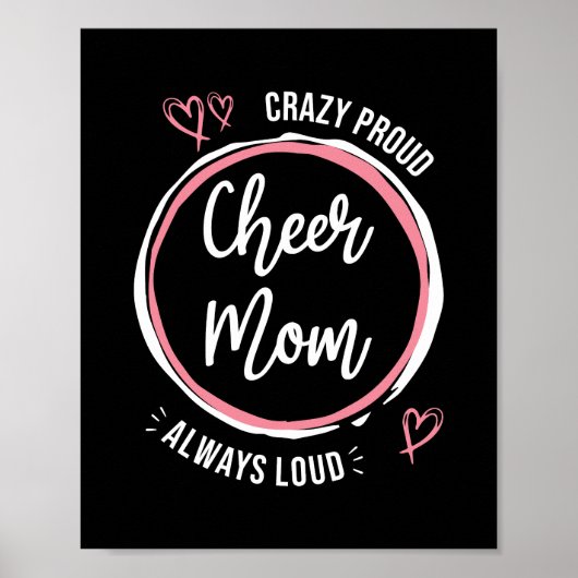 Poster Femme Cheer Maman (Devant)