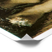 Poster Femme d'Alger 1870 Pierre-Aguste Renoir (Coin)