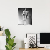 Poster Femme dans le gown du soir 2 (Bureau à domicile)