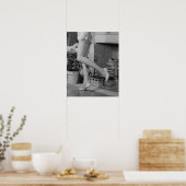 Poster Femme dansante (Cuisine)
