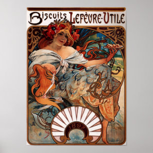 Poster Femme de biscuits