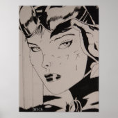 Poster Femme de chat (Devant)