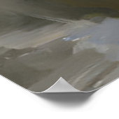 Poster Femme de chat Morisot à la Pop de sa Toilette (Coin)