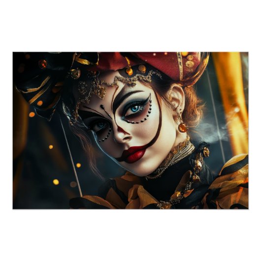 Poster Femme de cirque (Devant)