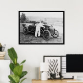 Poster Femme de course Stutz Mécanique 1916 (Bureau à domicile)