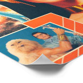 Poster Femme de guerrière de science-fiction Retrowave (Coin)